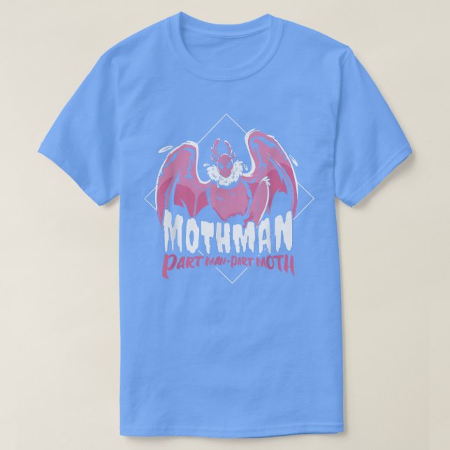 Mothman Funny Cute Cryptid Cryptozoology T Shirt (Design framsida)