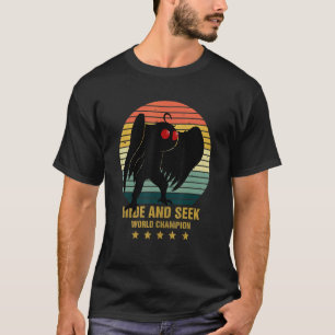 Mothman Gömmer och söker World Champion Coola Moth T Shirt