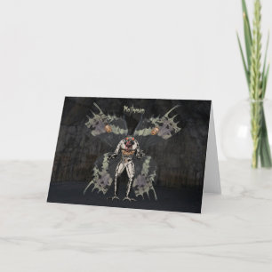 Mothman Greeting Card Kort