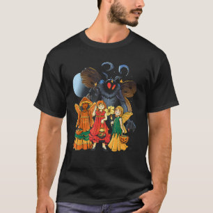 Mothman Halloween Trick eller behandling av Mothma T Shirt