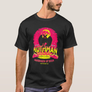Mothman Harbinger från Doom Cute Cryptid Creature T Shirt