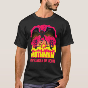 Mothman Harbinger från Doom Folklore Creepy Crypti T Shirt
