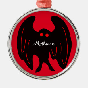 Mothman-jul Julgransprydnad Metall