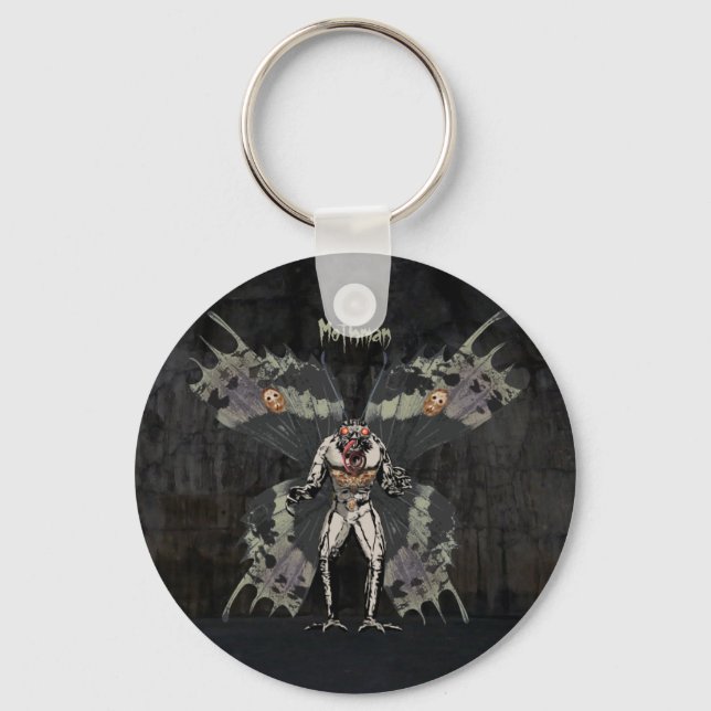 Mothman Keychain Nyckelring (Framsida)