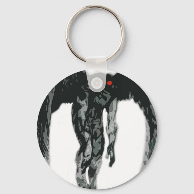 Mothman Keychain Nyckelring (Framsida)