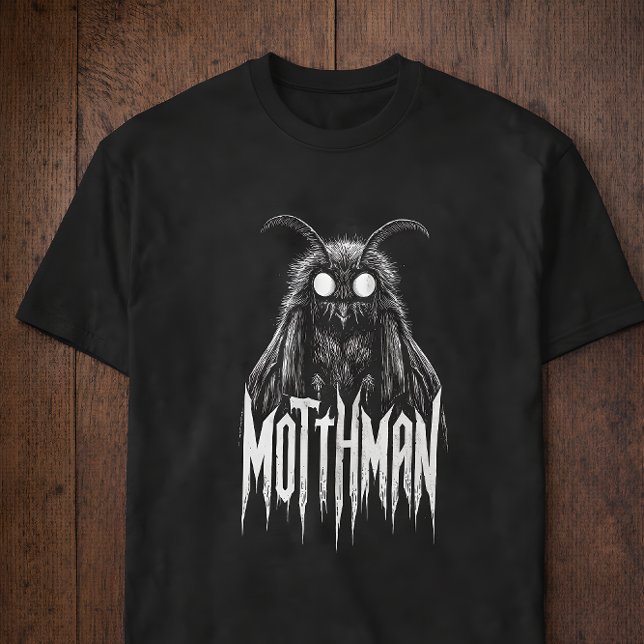 Mothman Kryptid Skräck Gotisk Paranormal Varelse  T Shirt (Skapare uppladdad)