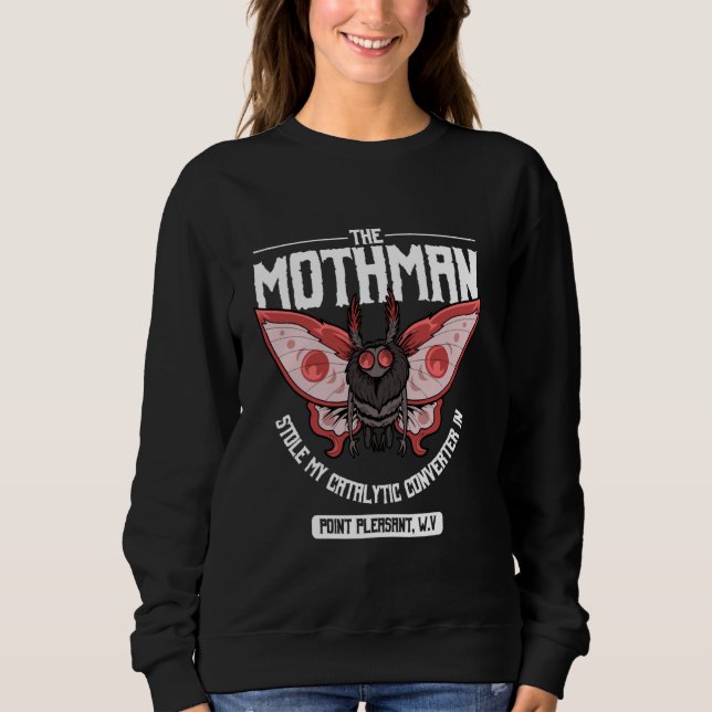 Mothman lagrade in min katalysator t shirt (Framsida)