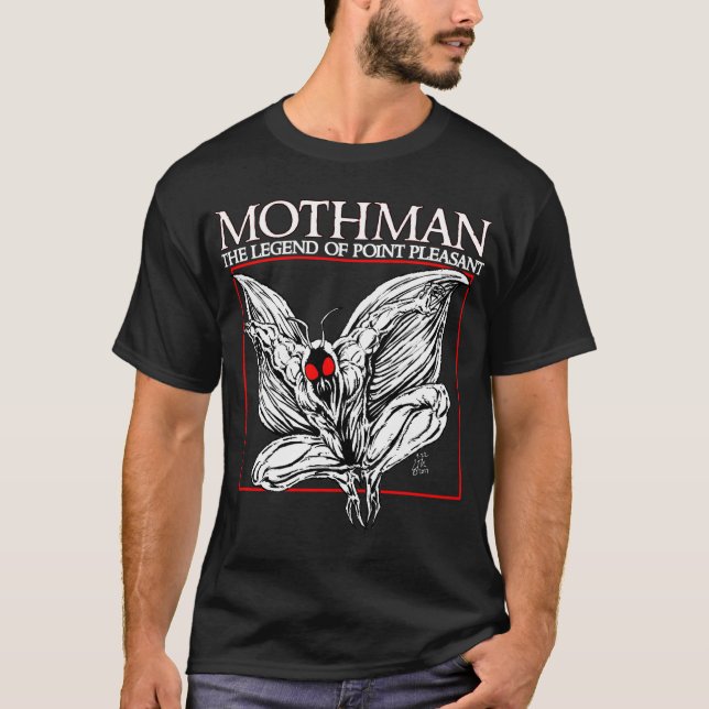 Mothman: Legenden av pekar angenämt Tröja (Framsida)