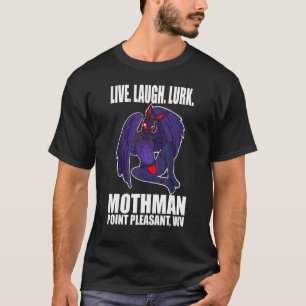 Mothman Live Kärlek Cryptid Lurk T Shirt
