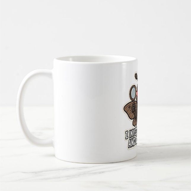 Mothman Meme-utredning Kaffemugg (Vänster)
