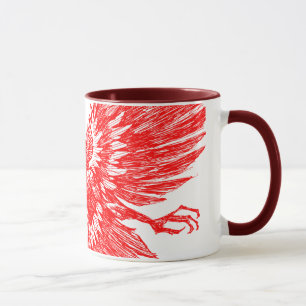 Mothman monster mugg