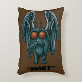 Mothman "Mort" Cryptid Prydnadskudde