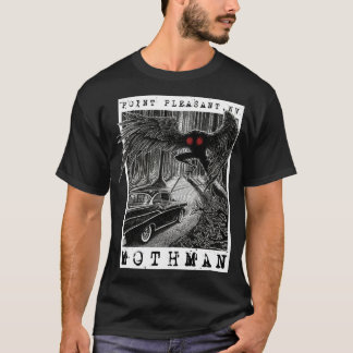 Mothman möter 1966 Point Pleasant Original Cr T Shirt