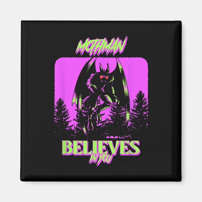 Mothman - Mothman Tro in You Costume Hallowee Magnet (Framsidan)