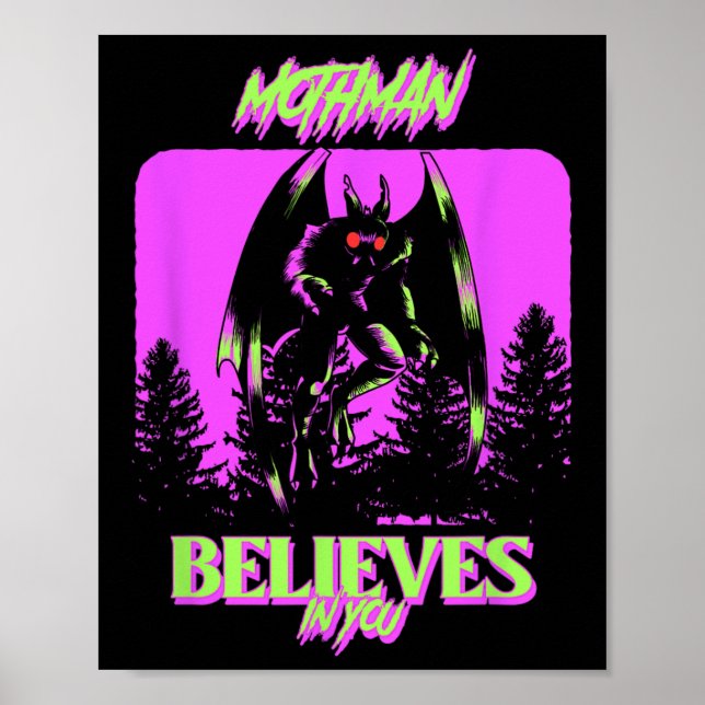 Mothman - Mothman Tro in You Poster (Framsidan)