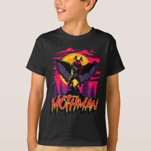 Mothman Movie Roligt Cryptid Halloween Myth Monste T Shirt