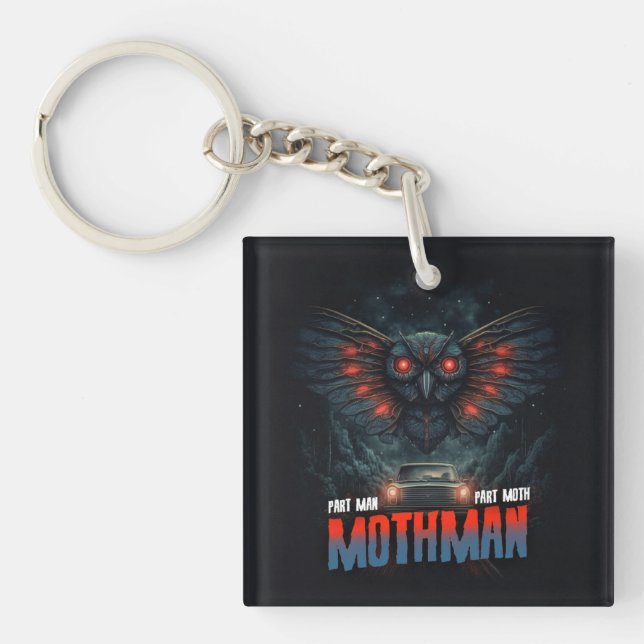 Mothman Night Himlar med Car Ljus (Framsidan)