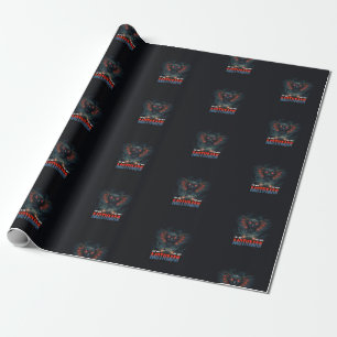 Mothman Night Himlar med Car Ljus Presentpapper