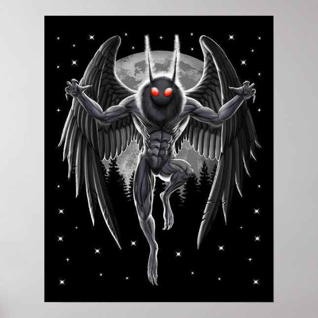 Mothman Poster (Framsidan)