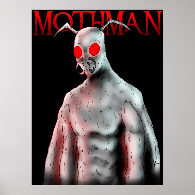 Mothman Poster (Framsidan)