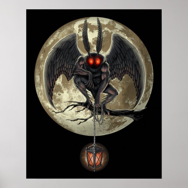 Mothman Poster (Framsidan)
