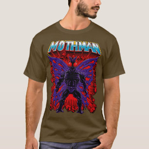 Mothman som 80-talets aktion Figur T Shirt