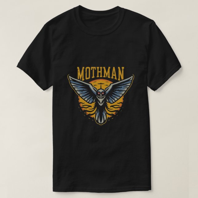 Mothman T Shirt (Design framsida)