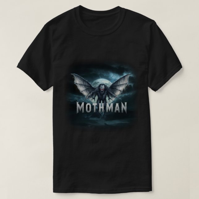 Mothman T Shirt (Design framsida)