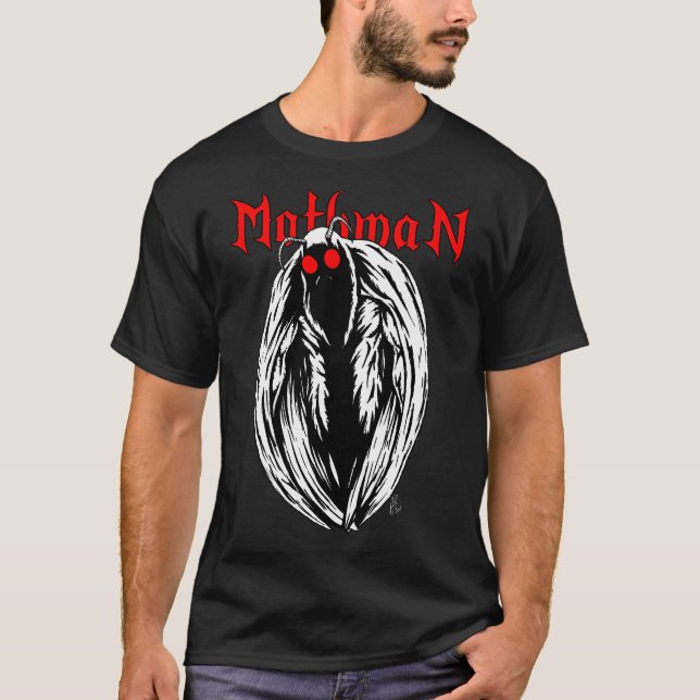 Mothman T Shirt (Framsida)
