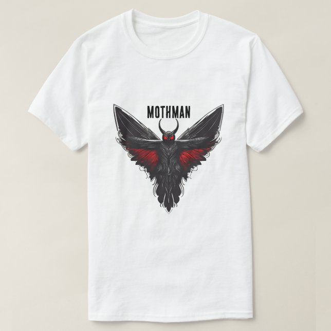 Mothman T Shirt (Design framsida)