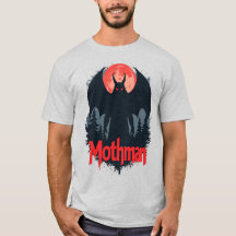 Mothman T-Shirt - Väster Virginia Cryptid Legend T