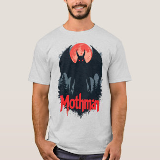 Mothman T-Shirt - Väster Virginia Cryptid Legend T