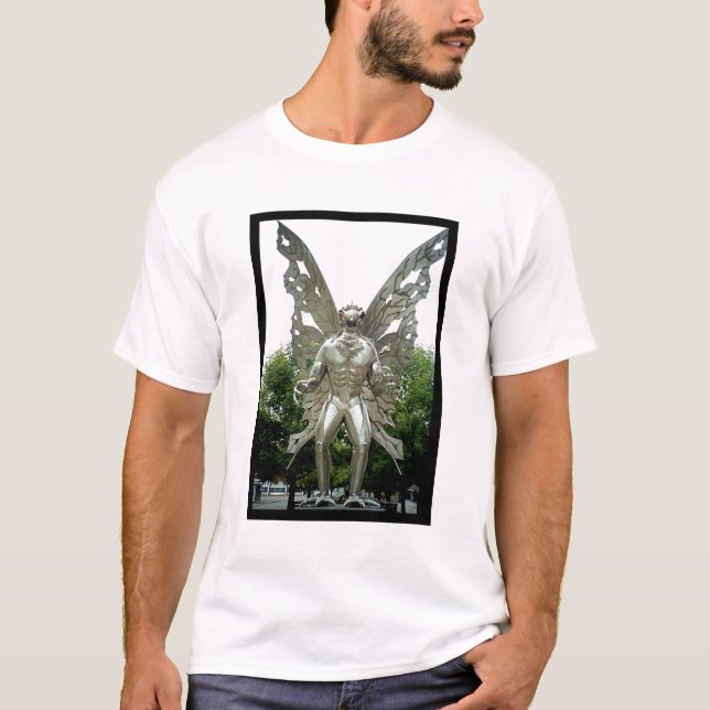 Mothman Tee Shirt (Framsida)