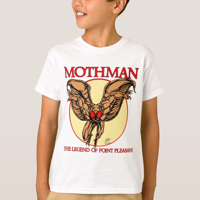 Mothman Tee Shirt (Framsida)