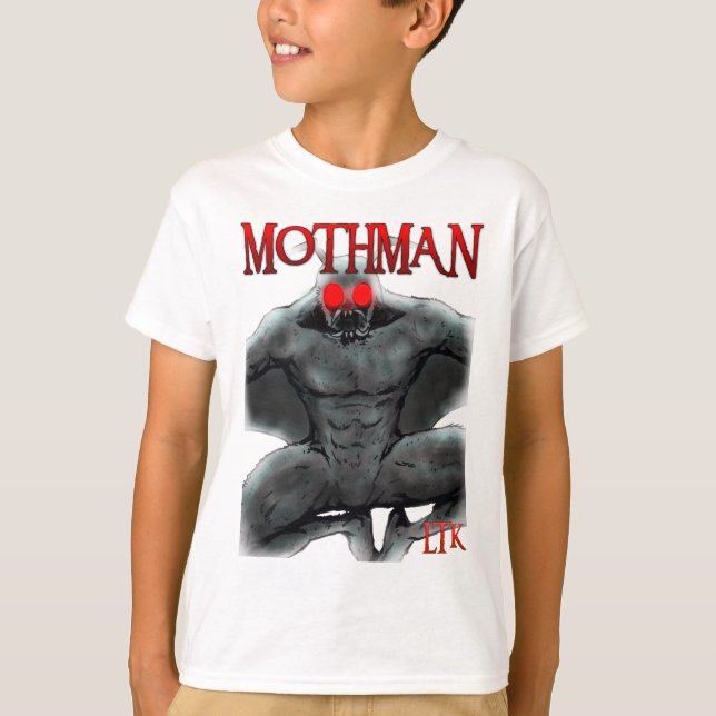 Mothman Tee Shirt (Framsida)