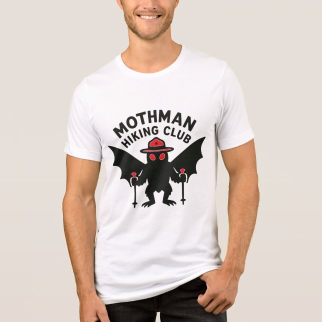 Mothman Trail Scout T Shirt (Framsida)