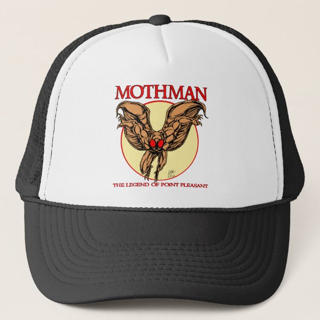 Mothman Truckerkeps (Framsida)