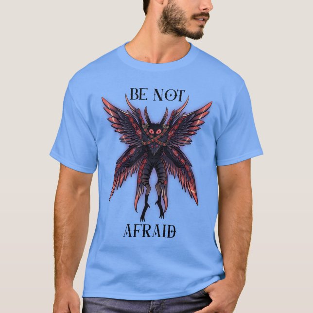Mothmans flygning: Att överbrygga gudomliga T Shirt (Framsida)