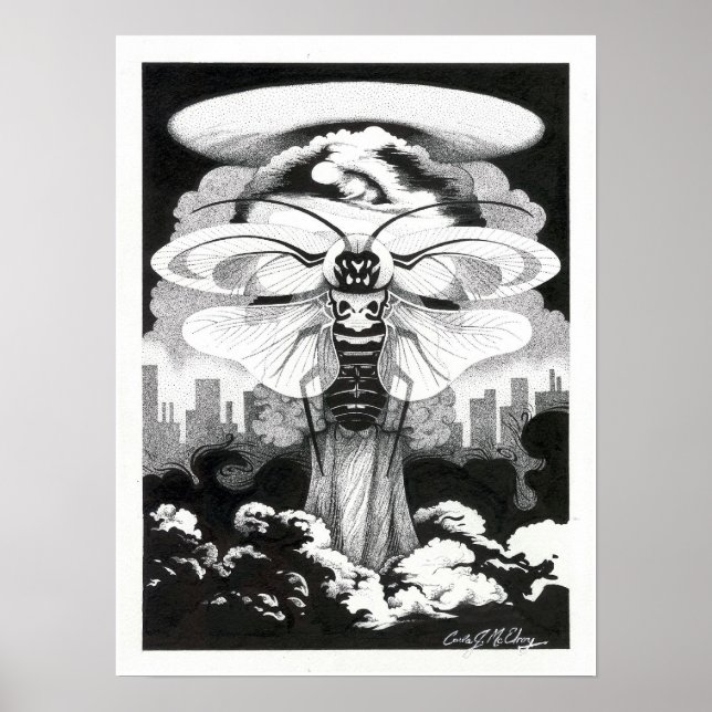 Mothra (atomblast) poster (Framsidan)