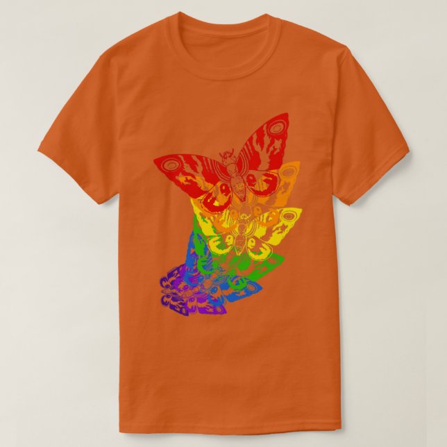 MOTHRA FÄRG T SHIRT (Design framsida)