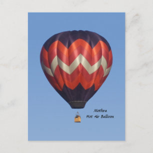 Mothra Luftballong Postcard Vykort