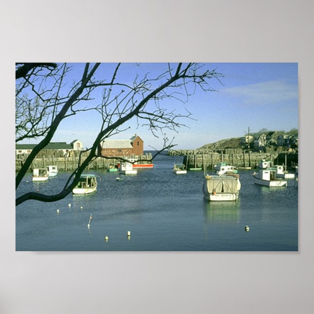 Motif # 1 - Rockport, Massachusetts Poster (Framsidan)