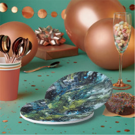 Motif abstrait coloré.