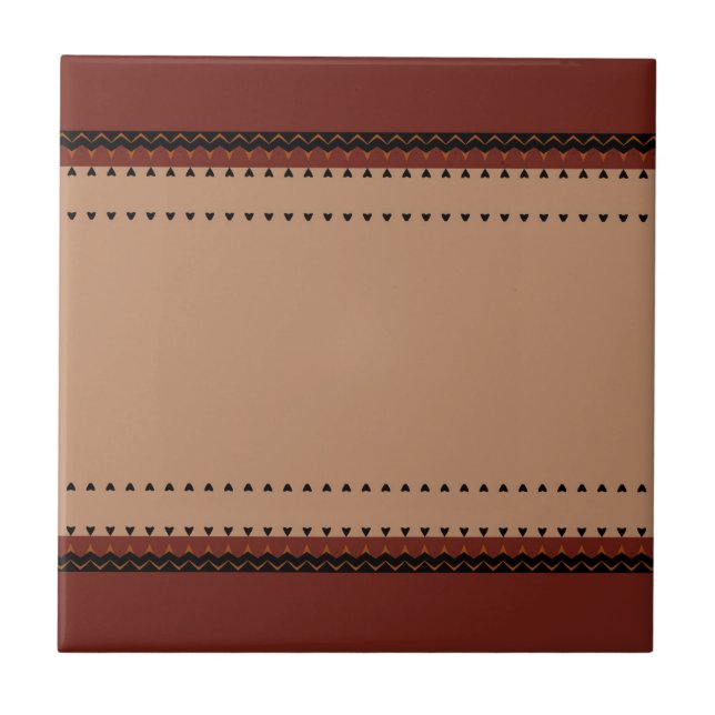 Motif africain kakelplatta (Framsidan)