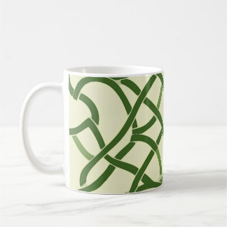 ☘️ Motif Celtique Vert en Entrelacs 🍀 Kaffemugg
