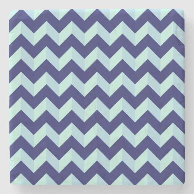 Motif Chevron Bleu Stenunderlägg (Framsidan)