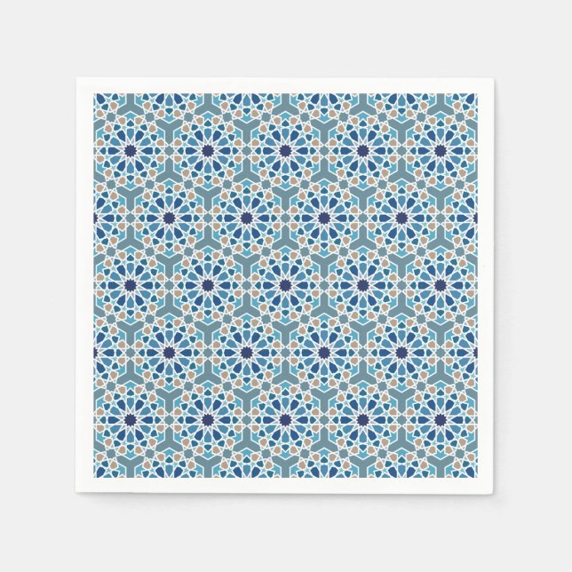 Motif de carreaux marocains pappersservett (Framsidan)