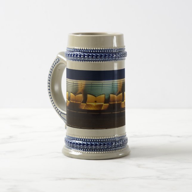 Motif Grått /Blue 22 oz Stein Sejdel (Framsida vänster)