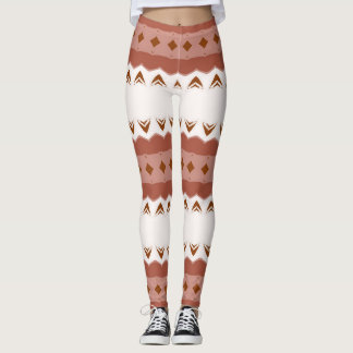 motif montagnard leggings