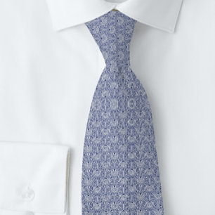 Motif Navy Heart Business Modern Slips